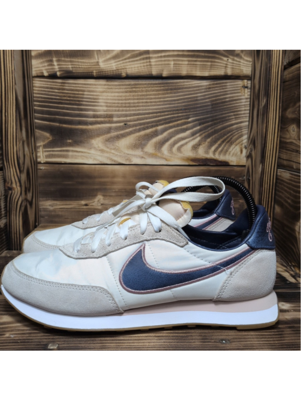 Nike Waffle Trainer 2 SE Lettermans Jacket Shoes DJ0345-100 Size 6.5Y Womens 8